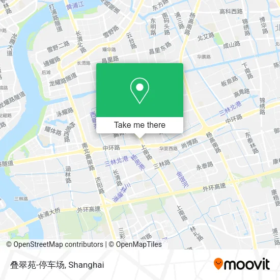 叠翠苑-停车场 map