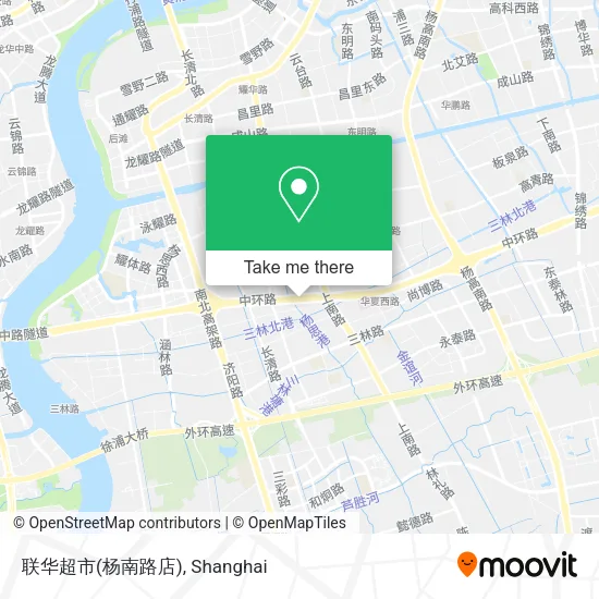 联华超市(杨南路店) map