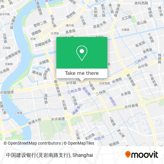 中国建设银行(灵岩南路支行) map