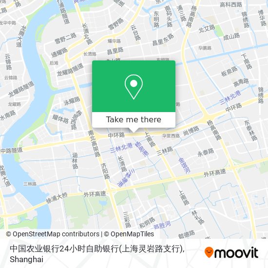 中国农业银行24小时自助银行(上海灵岩路支行) map