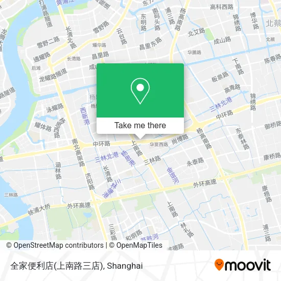 全家便利店(上南路三店) map