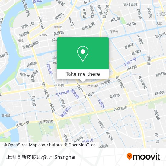 上海高新皮肤病诊所 map