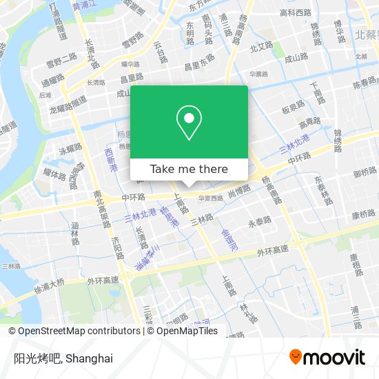 阳光烤吧 map