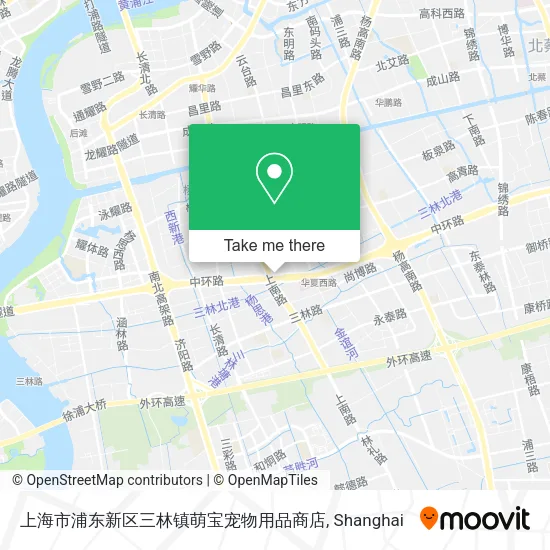 上海市浦东新区三林镇萌宝宠物用品商店 map