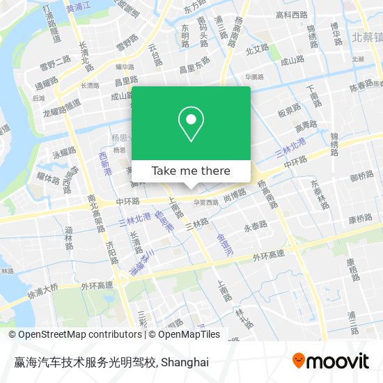 赢海汽车技术服务光明驾校 map