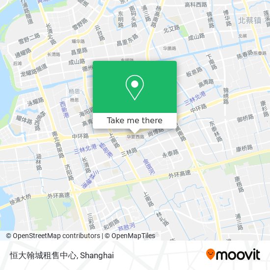 恒大翰城租售中心 map