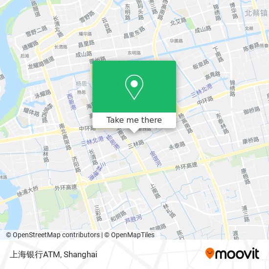 上海银行ATM map