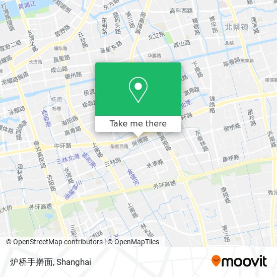 炉桥手擀面 map