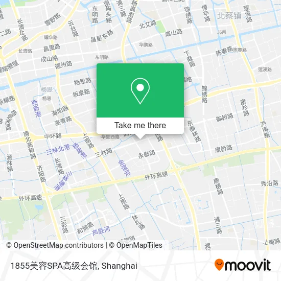 1855美容SPA高级会馆 map