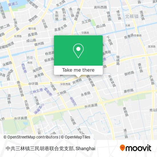 中共三林镇三民胡巷联合党支部 map