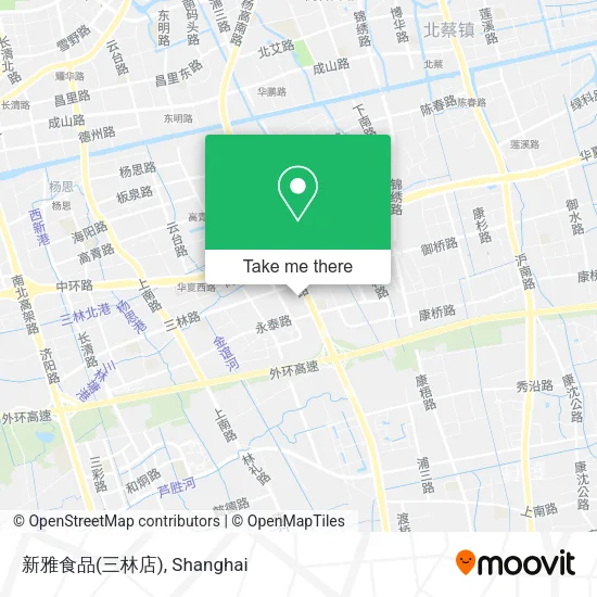 新雅食品(三林店) map