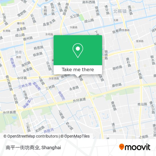 南平一街坊商业 map