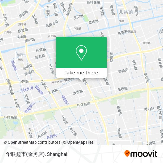 华联超市(金勇店) map
