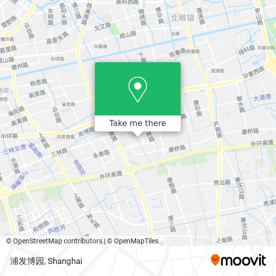 浦发博园 map