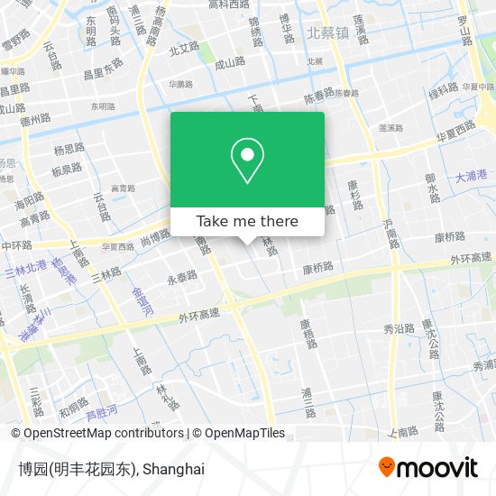 博园(明丰花园东) map