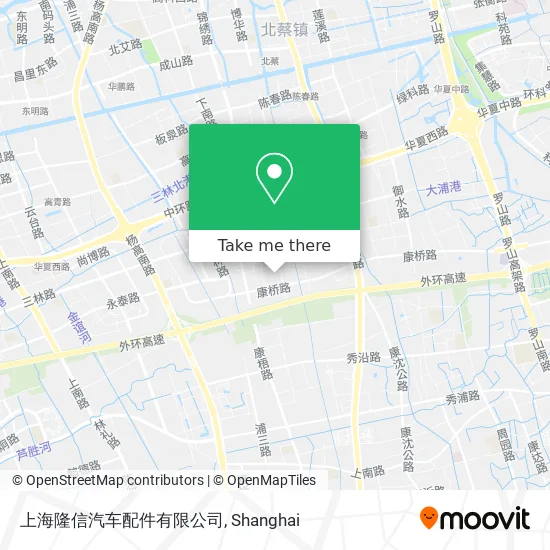 上海隆信汽车配件有限公司 map