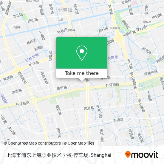 上海市浦东上船职业技术学校-停车场 map