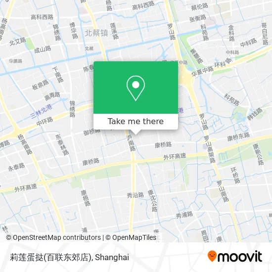 莉莲蛋挞(百联东郊店) map
