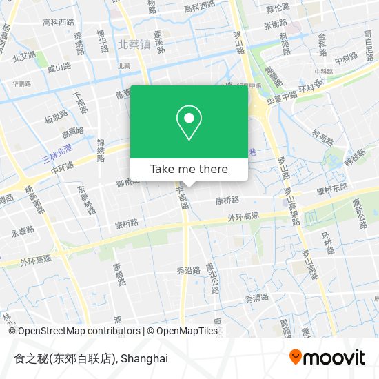 食之秘(东郊百联店) map