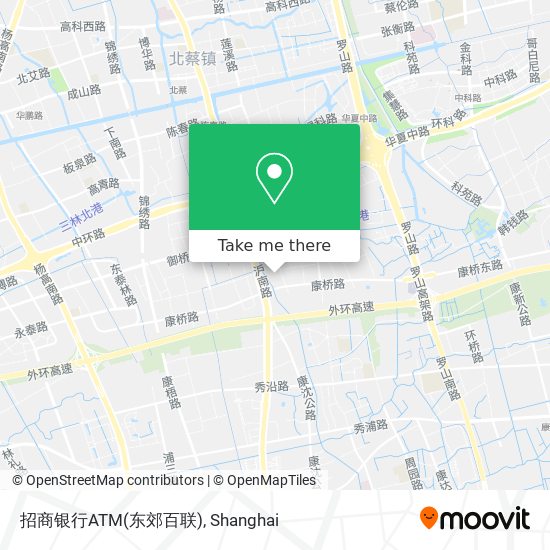 招商银行ATM(东郊百联) map
