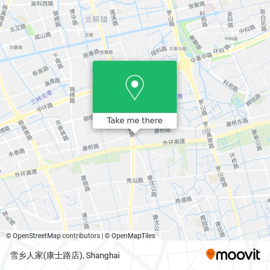 雪乡人家(康士路店) map