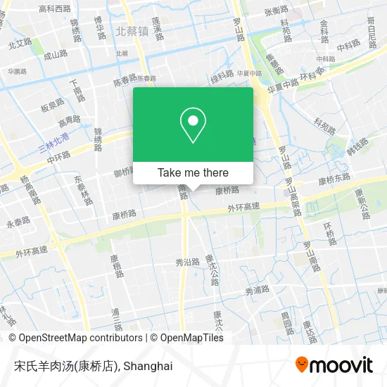宋氏羊肉汤(康桥店) map