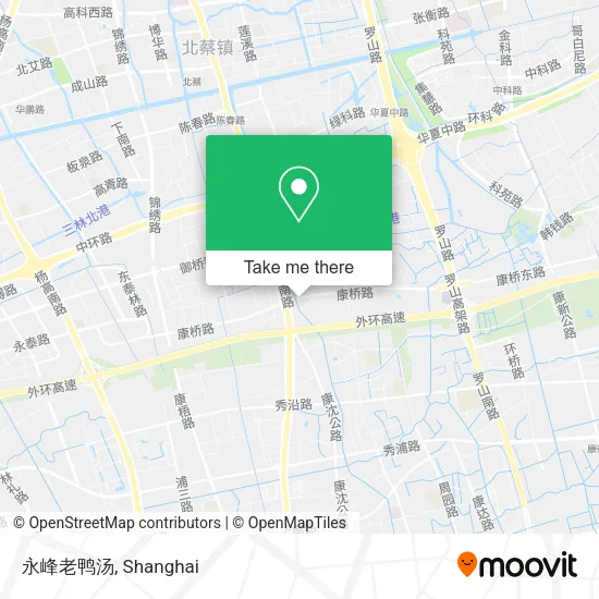 永峰老鸭汤 map