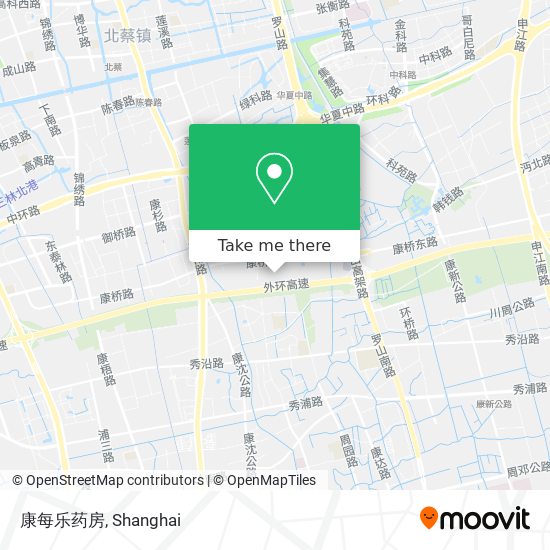 康每乐药房 map