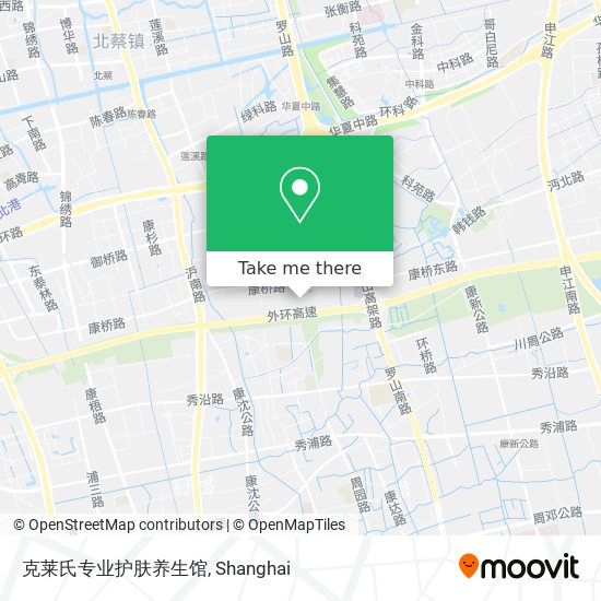 克莱氏专业护肤养生馆 map