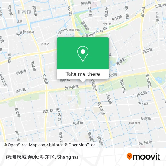 绿洲康城·亲水湾-东区 map