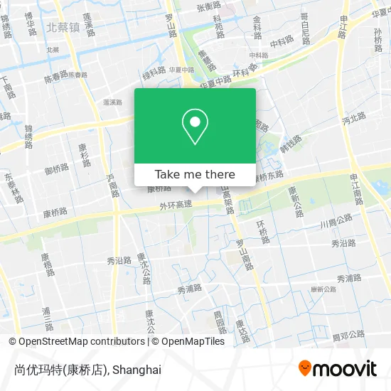 尚优玛特(康桥店) map