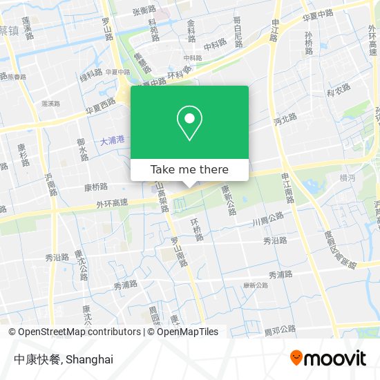 中康快餐 map
