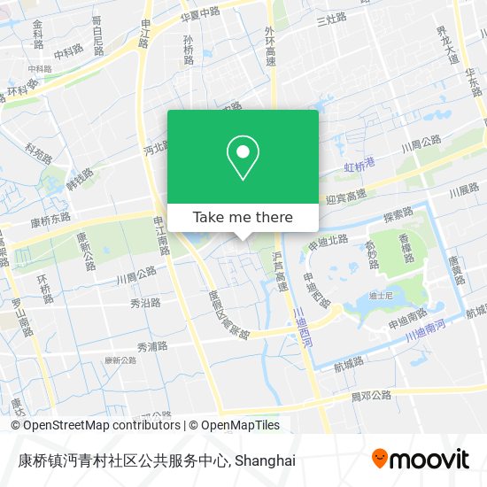 康桥镇沔青村社区公共服务中心 map
