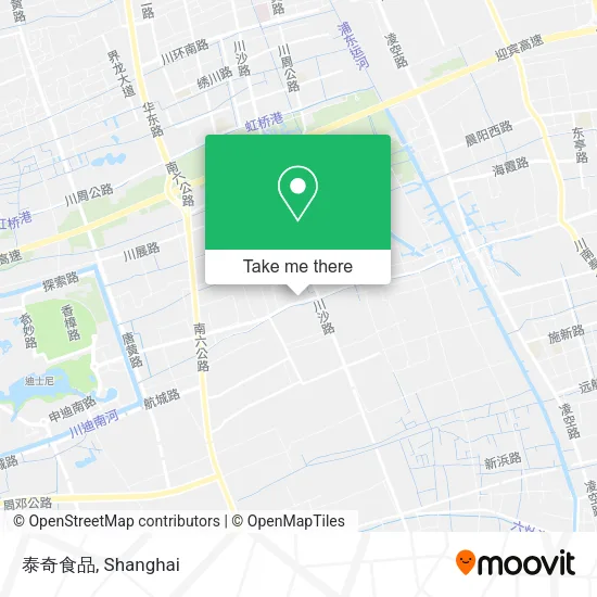 泰奇食品 map