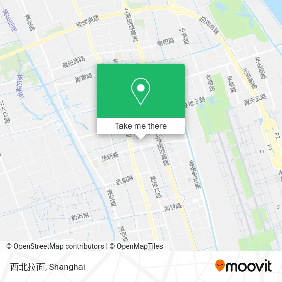 西北拉面 map