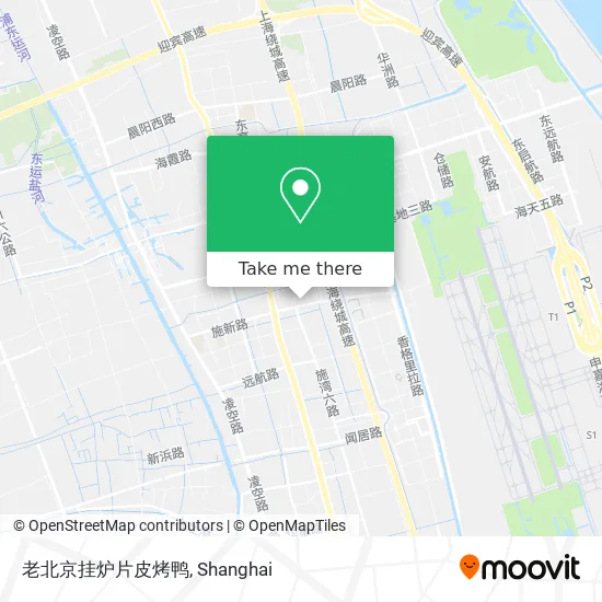 老北京挂炉片皮烤鸭 map