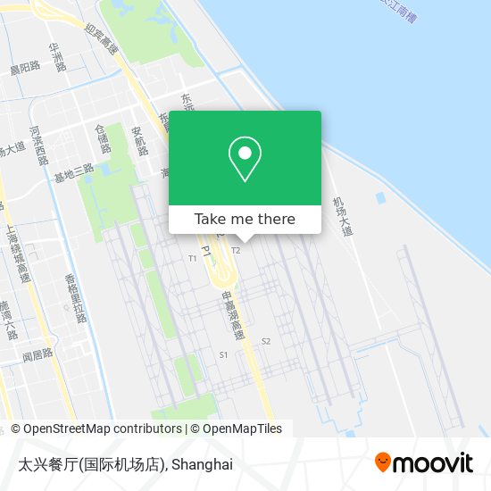 太兴餐厅(国际机场店) map