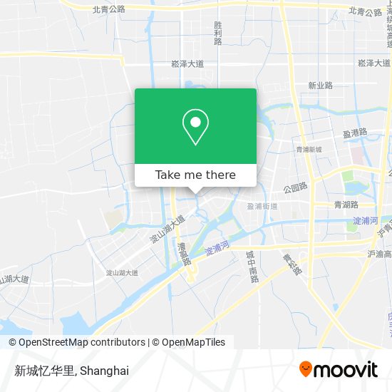 新城忆华里 map