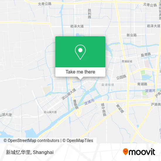 新城忆华里 map