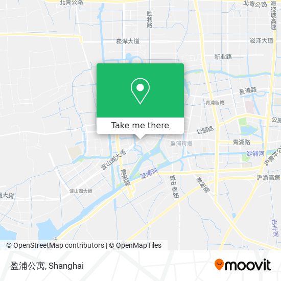 盈浦公寓 map
