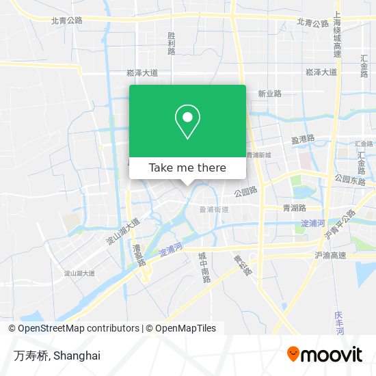 万寿桥 map