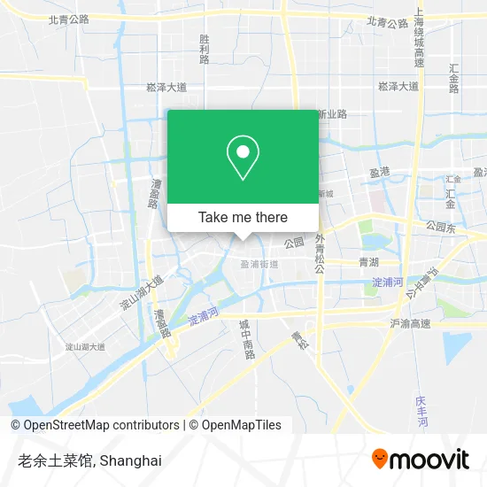 老余土菜馆 map