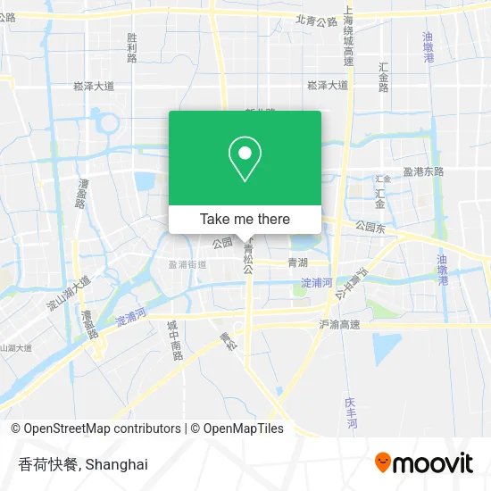 香荷快餐 map