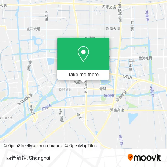 西希旅馆 map