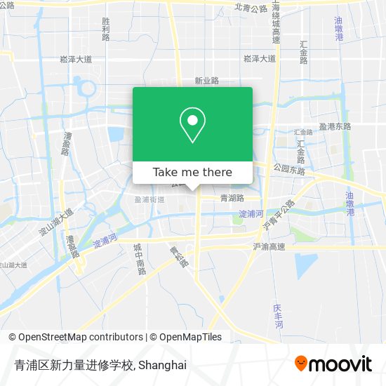 青浦区新力量进修学校 map