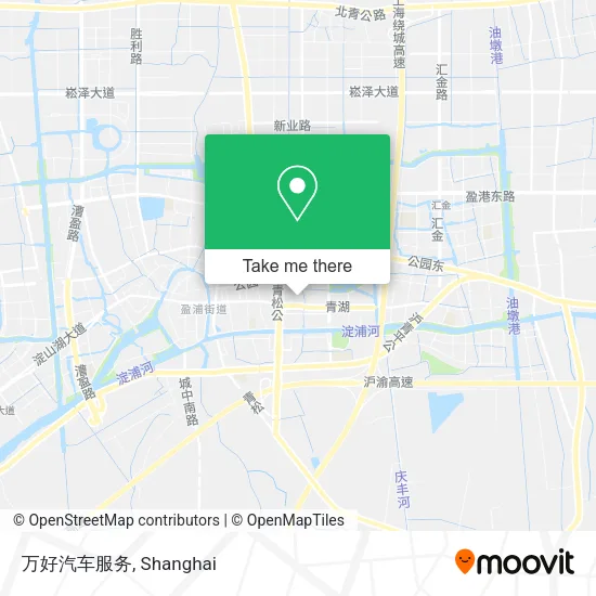 万好汽车服务 map