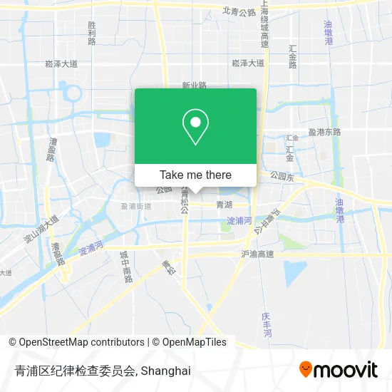 青浦区纪律检查委员会 map