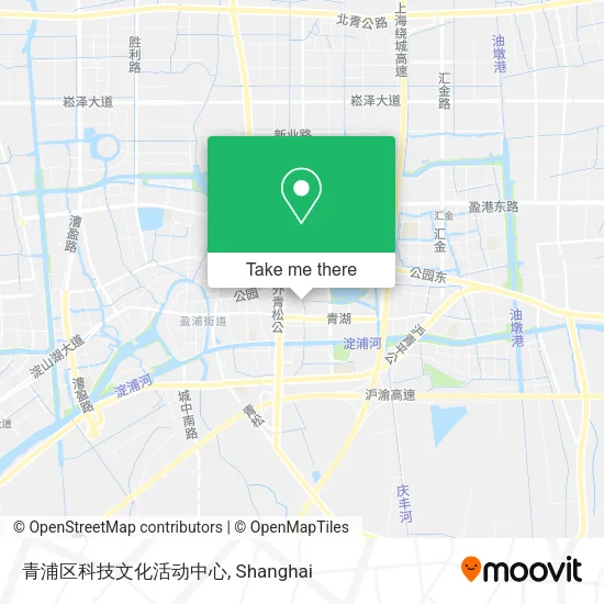 青浦区科技文化活动中心 map