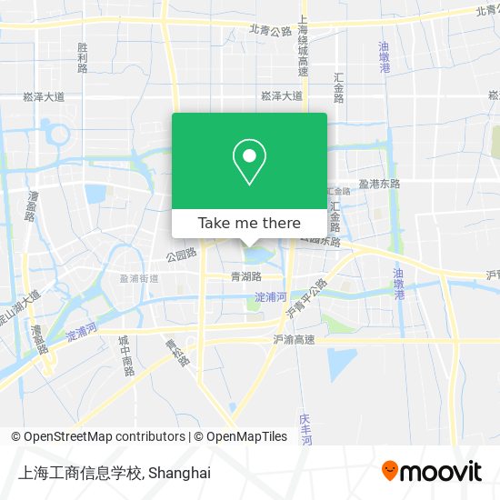 上海工商信息学校 map