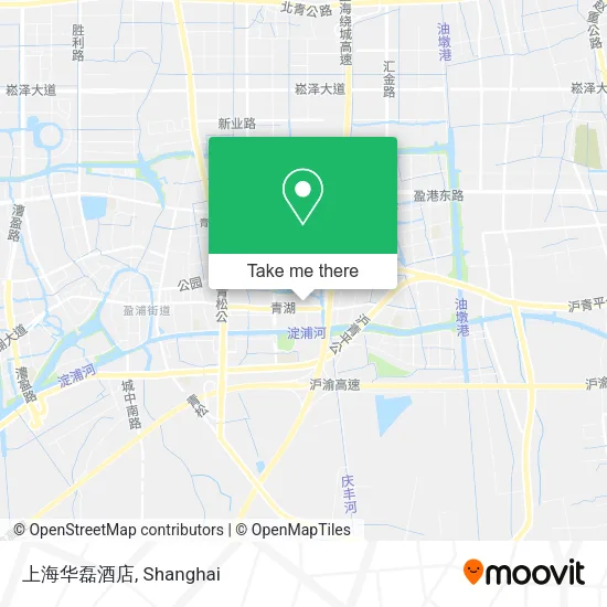 上海华磊酒店 map